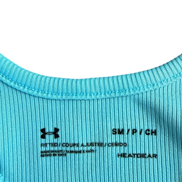 Under Armor Light Blue Women’s Tank Top – Size S - Picture 3 of 3